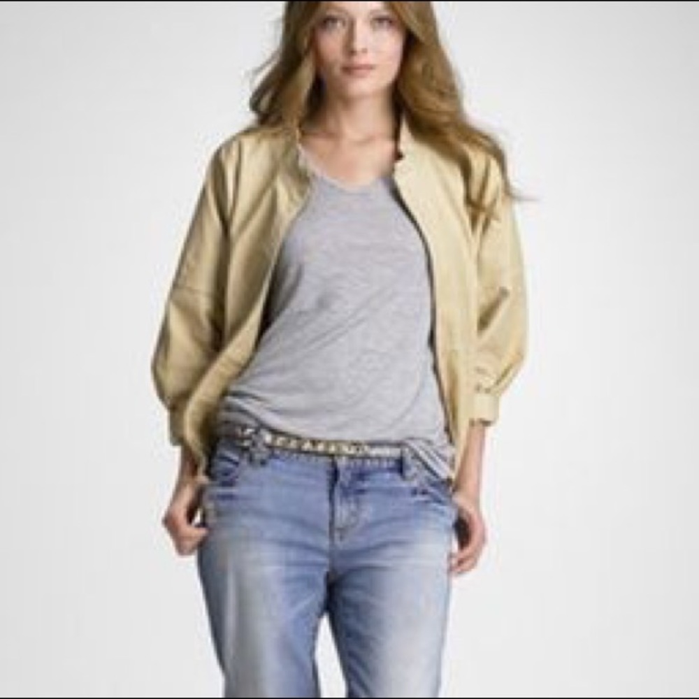 NWT Tory Burch Gemma Leather Jacket size 6